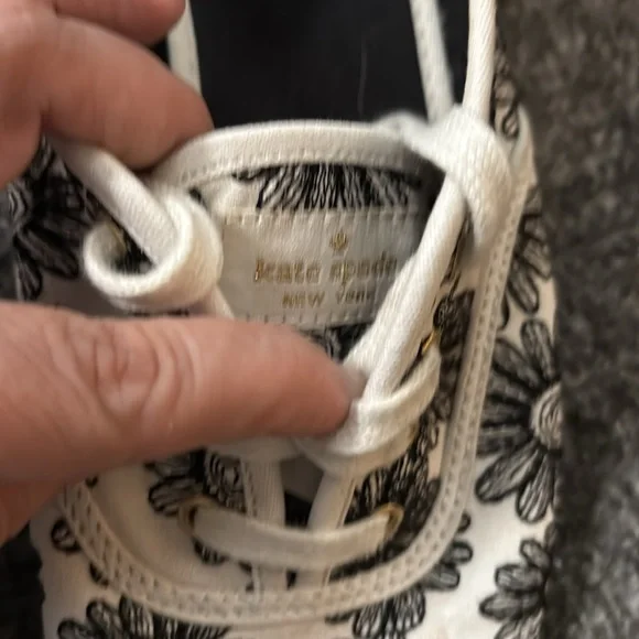 Keds for Kate Spade Embroidered Floral Design Sneakers 9.5 - Picture 5 of 8